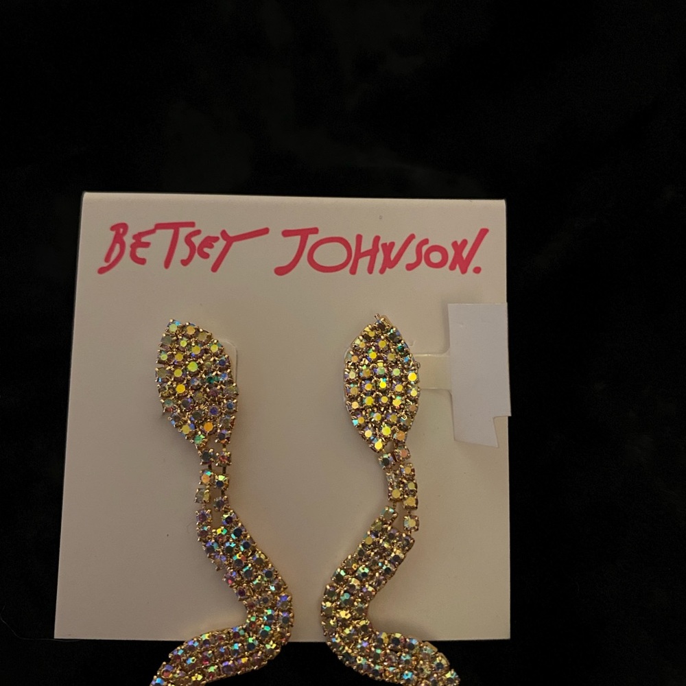 Betsey Johnson snake earrings - Picture 10 of 13